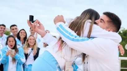 Sorpresa argentina en los Juegos Olimpicos 2024: Pablo Simonet le propuso matrimonio a Pilar Campoy