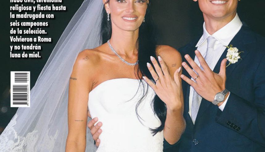 El álbum de boda de Oriana Sabatini y Paulo Dybala 
