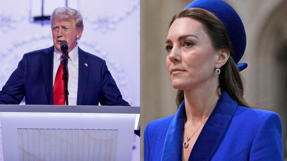 Kate Middleton y Donald Trump