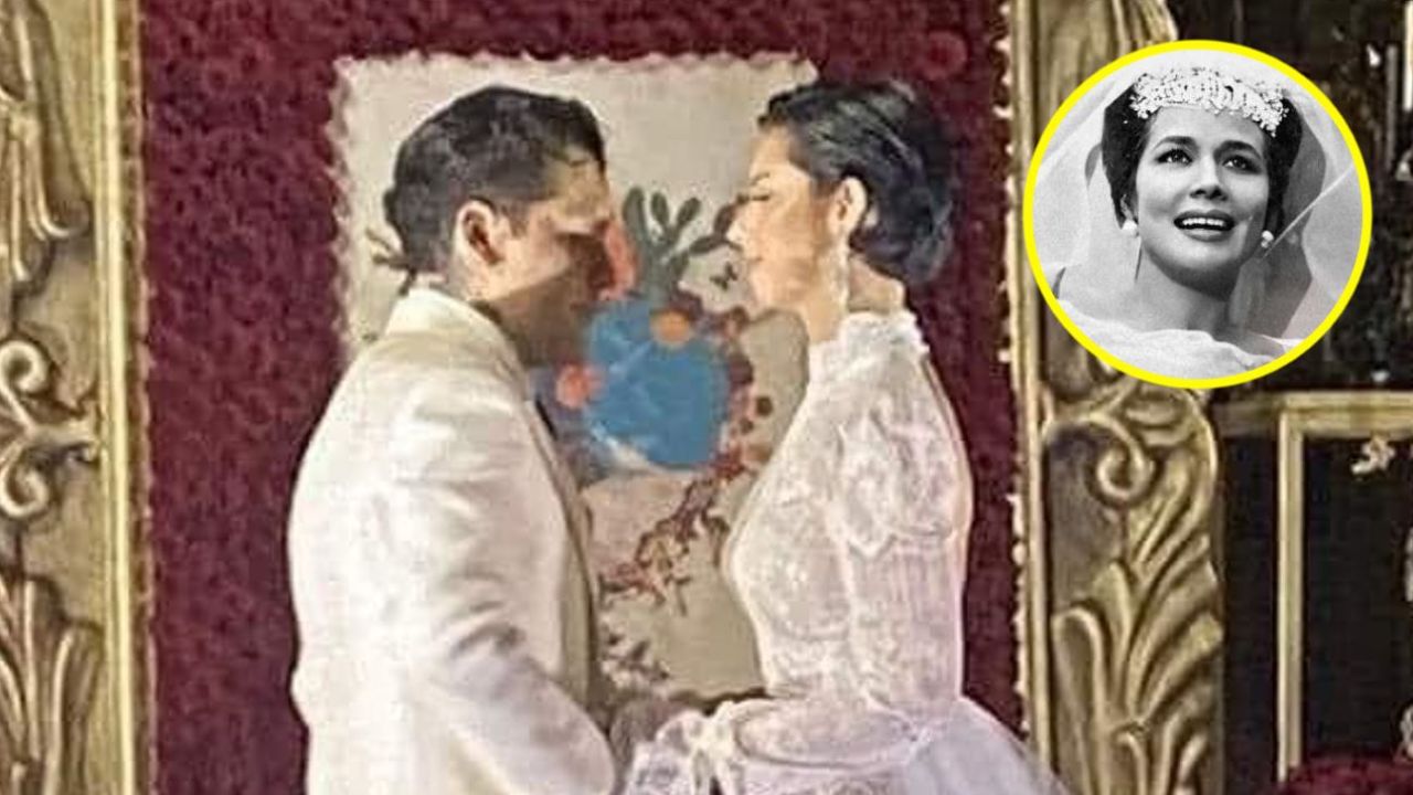 Los detalles del vestido que Ángela Aguilar usó en su casamiento con  Christian Nodal que fueron furor en la red: su guiño a Flor Silvestre |  Exitoina