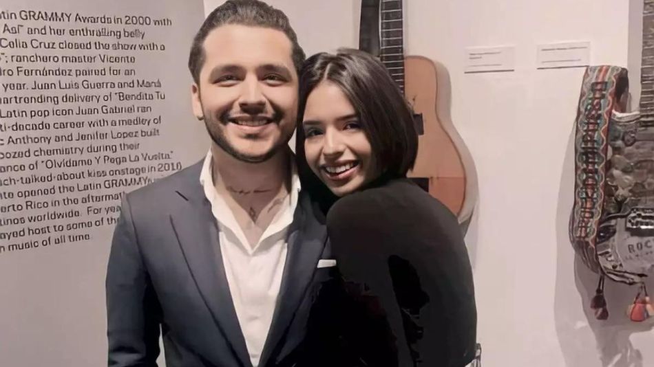 Cómo es el vestido que lució Ángela Aguilar en su casamiento con Christian Nodal