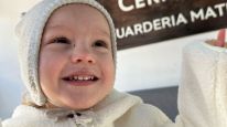 El look "osito" de Anita García Moritán para afrontar el frío en la Patagonia