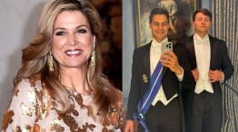 Máxima Zorreguieta, Nicolás Keenan y Rob Jetten