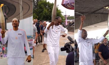 Snoop Dogg antorcha Juegos Olimpicos de Paris 2024