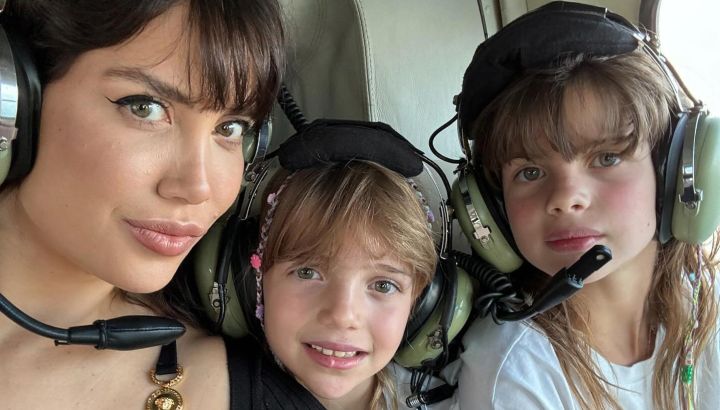 La particular historia de Instagram de Wanda Nara en medio de las vacaciones con sus hijas