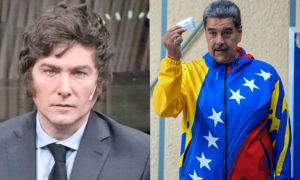 Javier Milei y Nicolás Maduro
