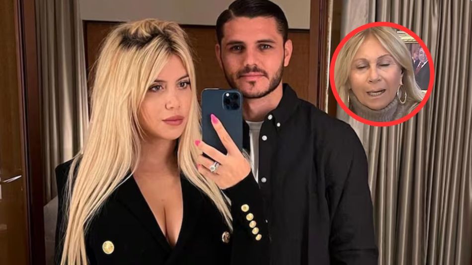 Wanda Nara, Mauro Icardi y Ana Rosenfeld