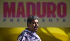 President Nicolas Maduro Holds Campaign Rally Ahead Of Elections