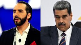 Nayib Bukele y Nicolás Maduro