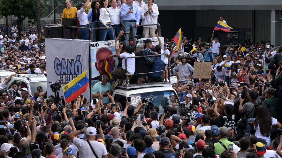 Protestas de la oposición en Venezuela