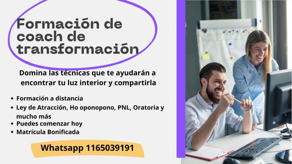 Una formación de coach diferente que transforma la vida de las personas