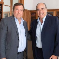 Alberto Weretilneck y Guillermo Francos. | Foto:Cedoc.