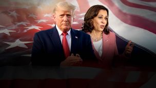 Donald Trump y Kamala Harris