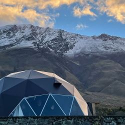 Estancia La Josefina, a orillas del lago San Martin y a 270 km de El Calafate.