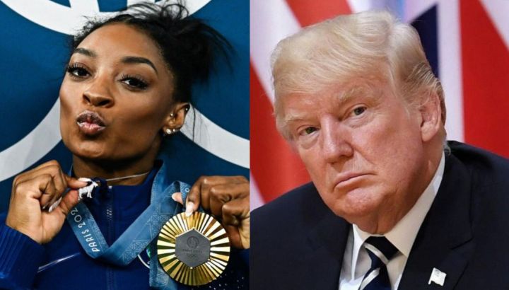 Simone Biles vs Donald Trump