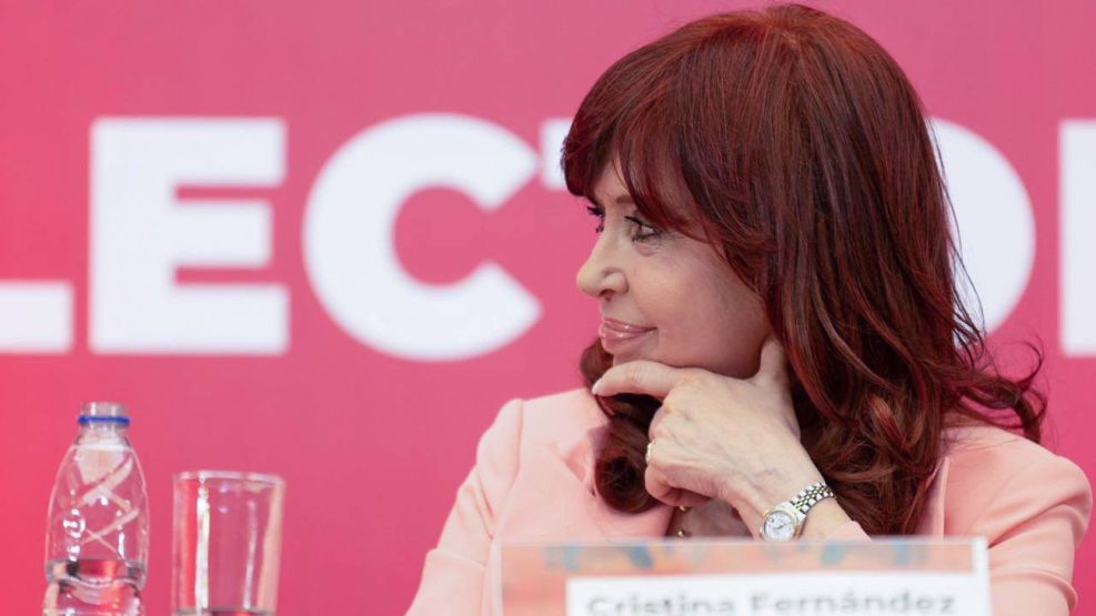 20240803 Cristina Kirchner durante su exposición en el curso internacional