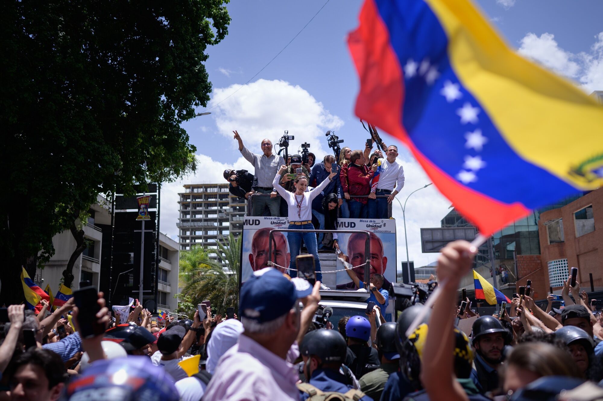 Venezuela Opposition Calls Protests As US Backs Transition