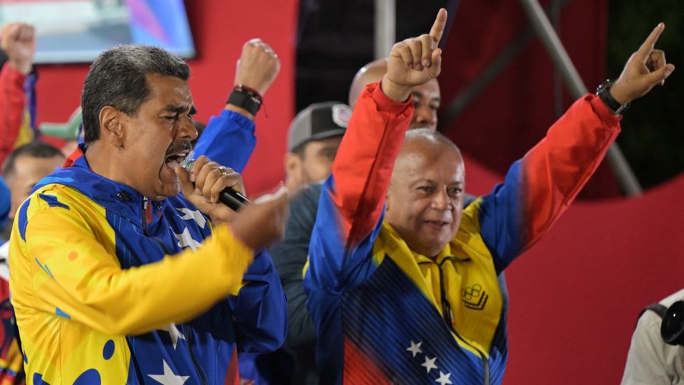 Nicolás Maduro y Diosdado Cabello