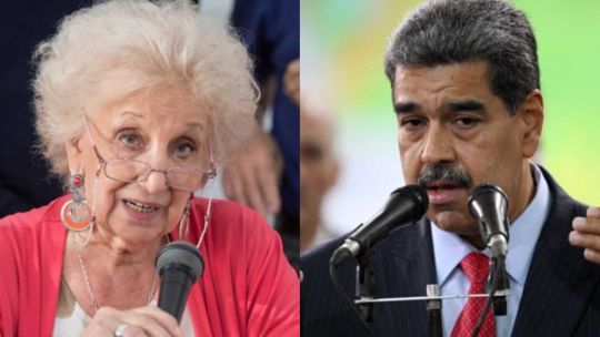 Estela de Carlotto y Nicolás Maduro 20240805