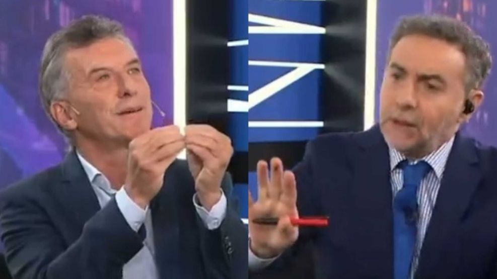 Mauricio Macri y Luis Majul 20240805