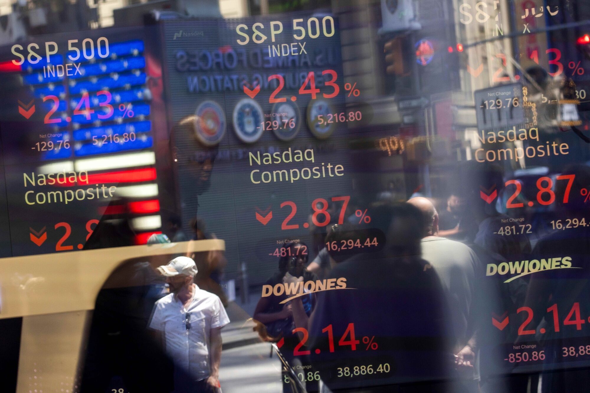 Global Selloff Intensifies as Traders See Multiple Risks