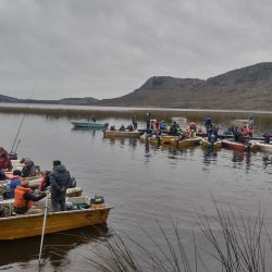 Se realizaron dos pruebas de cuatro horas, una el sábado y otra el domingo, momentos en que los pescadores debían elegir un lugar y pescar en el mismo sitio durante la totalidad de la competencia. 