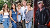 Facundo Arana junto a su familia