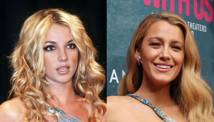 22 años después, Blake Lively homenajeó a Britney Spears con un vestido "vintage" de Versace