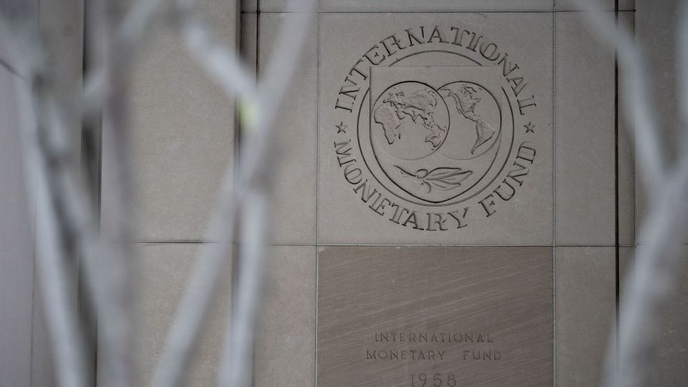 IMF And World Bank Headquarters As Virtual World Spring Meetings Begin