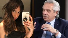 Tamara Pettinato y Alberto Fernández