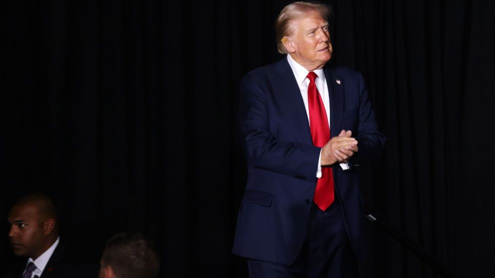 Donald Trump Campaigns In North Carolina