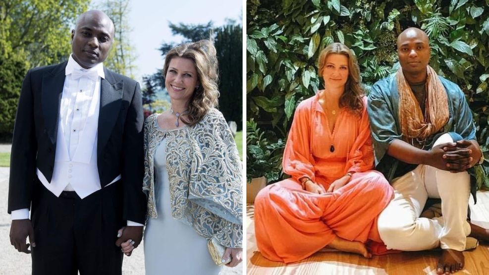 La princesa Marta Luisa de Noruega y Durek Verrett