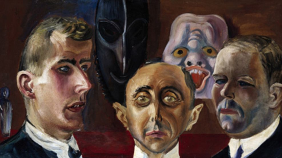 "Retrato de Grupo" - Otto Dix - 1923.