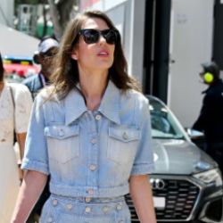 Charlotte Casiraghi look total denim