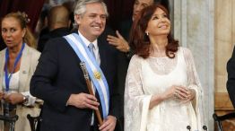 El ex presidente Alberto Fernández y la ex vicepresidenta Cristina Kirchner. 