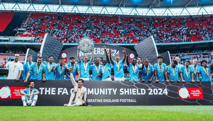 Manchester City campeón de la Community Shield