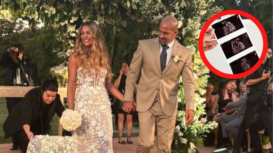 Juan Sebastián Verón y Valentina Martin están esperando una niña juntos: cómo es el nombre que eligieron