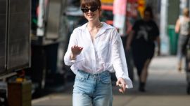 Jeans anchos, los pantalones más favorecedores de esta temporada