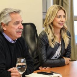 Alberto Fernández y Fabiola Yañez