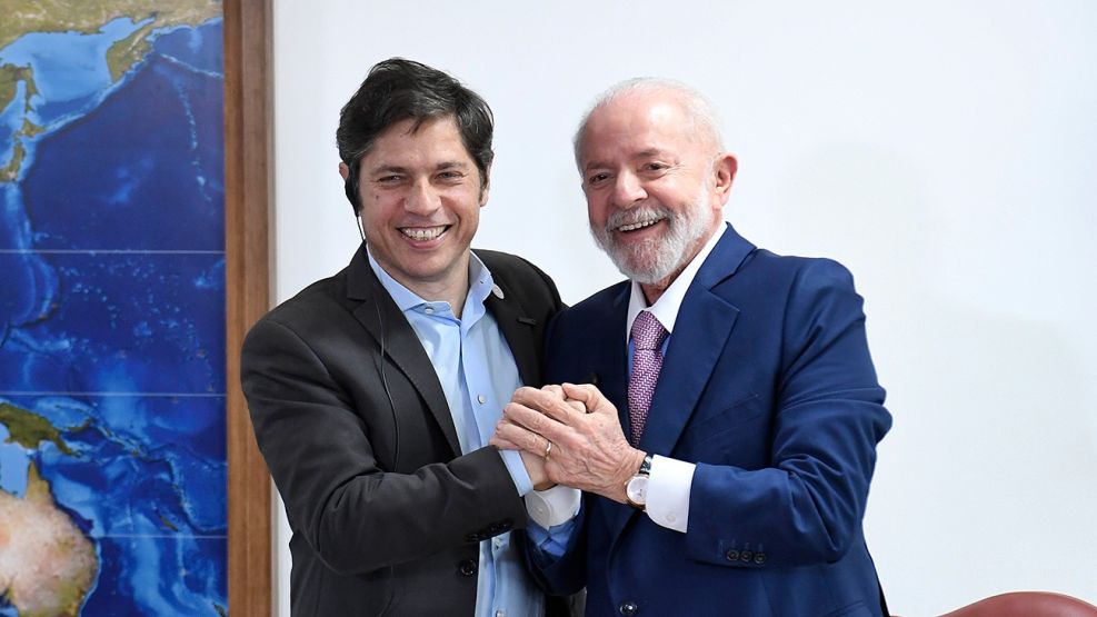 Luis "lula" Da Silva y Axel Kicillof