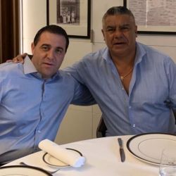 Pablo Toviggno y Claudio Tapia  | Foto:CEDOC
