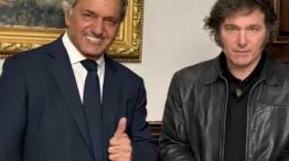 Daniel Scioli y Javier Milei