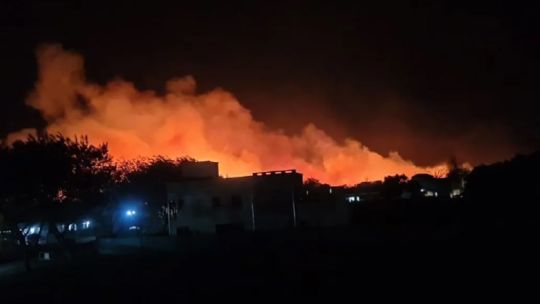 Incendios forestales: el fuego ya consumió más de 300 hectáreas en Salta