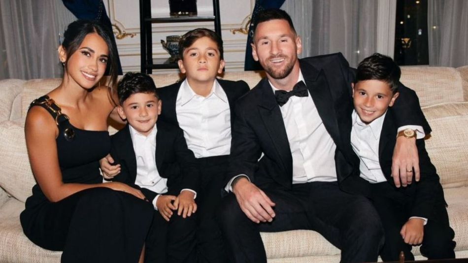 Antonela Roccuzzo mostró cómo se relaja en sus vacaciones con Lionel Messi y sus hijos