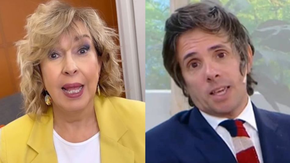 Georgina Barbarossa y Robertito Funes Ugarte