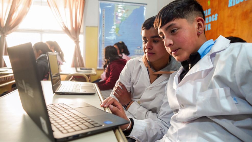 Alumnos de las escuelas rurales de Alta Montaña