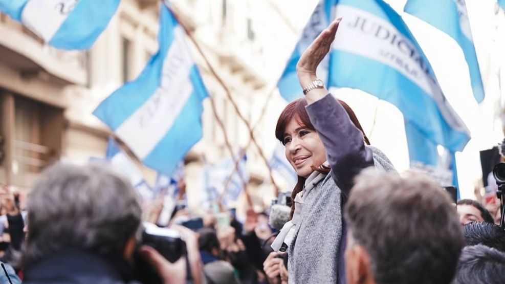 Cristina Kirchner en el Instituto Patria 20240814