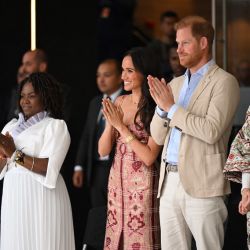 Meghan Markle en Colombia: el homenaje a la cultura latina con un atuendo de Johanna Ortíz 