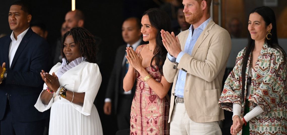 Meghan Markle en Colombia: el homenaje a la cultura latina con un atuendo de Johanna Ortíz 