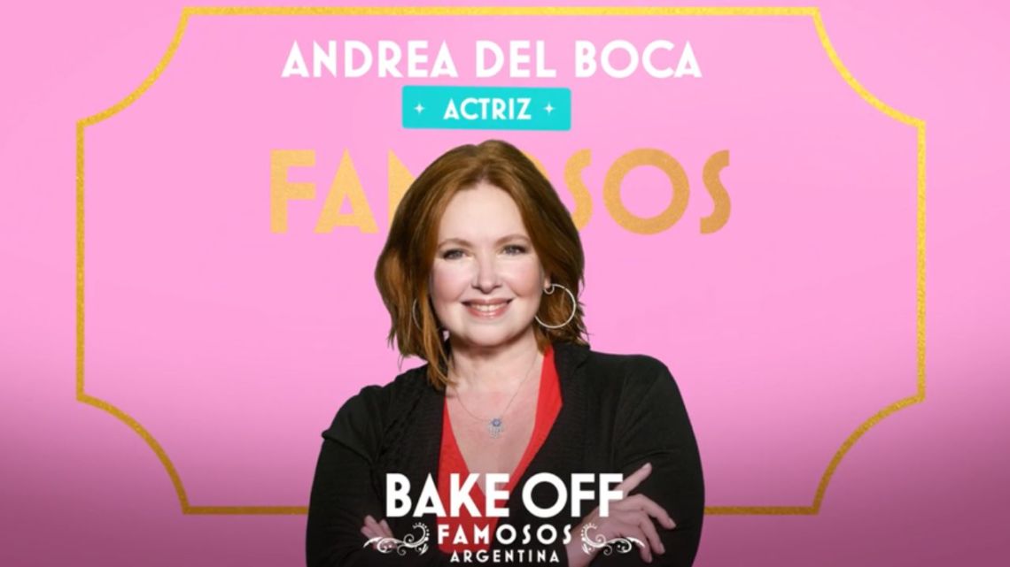 Andrea Del Boca fue confirmada como participante de Bake Off Argentina ...